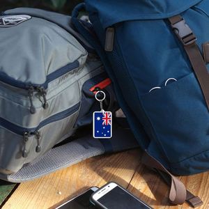 Wholesale Custom Australia Keychain Acrylic Material Double-Sided Printing Exquisite Workmanship - Product Image 3