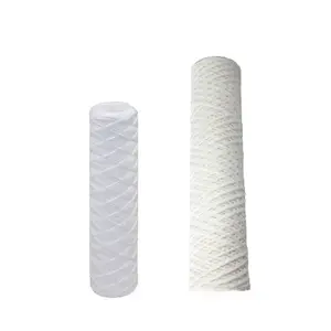 Hot Sale Filter 5 Micron 10 Inch 20 Inch Pp Wire Wound Filter Element With Stainless Steel Skeleton