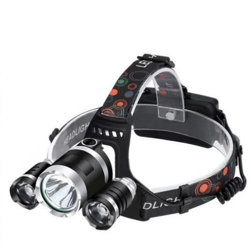 หลอดไฟ 2303-T6, แบตเตอรี่ 18650 จำนวน 2 ก้อน, สายเคเบิลข้อมูล DC