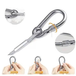 Correa para Perro de Alambre de Acero Recubierto de Plástico de 3 mm, Resistente, para Razas Grandes, Uso en Exteriores - Product Image 5