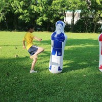 Mannequin de gardien de but gonflable factice de football américain Mannequin de gardien de football gonflable pour la boxe sportive