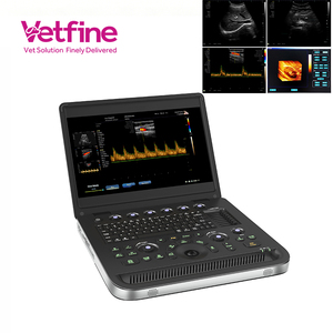 Échographe numérique portable pour clinique <span class=keywords><strong>et</strong></span> hôpital, modes B/M couleur <span class=keywords><strong>Doppler</strong></span> PW, sonde convexe, alimentation électrique, pour usage vétérinaire - Product Image 1