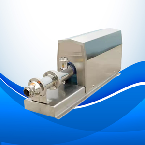 Tambor Vertical Bomba de alta viscosidad SS316 Miel Barril eléctrico Tipo tornillo Bomba de tambores de grado alimenticio de alta viscosidad para líquidos gruesos - Product Image 4