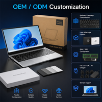 Ordinateur portable 14,1 pouces Win10/11, processeur AMD A9 9400, RAM personnalisée, Wi-Fi double bande, ordinateur portable pour étudiants et professionnels