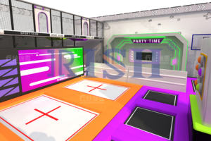 Parc d'aventure combinant escalade, toboggans, piscines à balles, trampolines, parcours d'obstacles, aire <span class=keywords><strong>de</strong></span> jeux pour enfants, équipement <span class=keywords><strong>de</strong></span> terrain <span class=keywords><strong>de</strong></span> jeux intérieur - Product Image 3