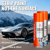 Solution puissante pour l'élimination de la peinture vieillie, restauration des surfaces avec un format de pulvérisation pratique, décapant de peinture