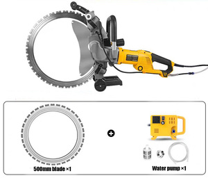 Lonsen alta frecuencia AC8500 220V 500mm hoja 5000W máquina cortadora de paredes de hormigón Sierra de anillo eléctrica con radio de giro corto - Product Image 3