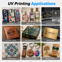 Impresora UV LED Multifunción de PVC, Impresora Digital de Inyección de Tinta UV6090, Máquina Plotter