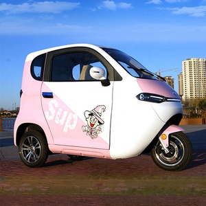 Tricycle électrique adulte fermé à toit, norme européenne EEC, pour passagers - Product Image 4