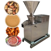 Machine à fabriquer du beurre de cacahuètes, d'amandes, de sésame, de maïs, de soja et de noix, moulin colloïdal en acier inoxydable, capacité 600-6000 kg/h
