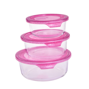 De <span class=keywords><strong>China</strong></span>, Venta caliente, <span class=keywords><strong>comida</strong></span> de preparación de vidrio borosilicato de alta contenedor de alimentos tapas - Product Image 2