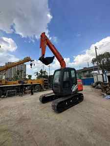 Mini-excavatrice sur chenilles Hitachi ZX70 d'occasion populaire, moteur Isuzu de 7 tonnes, haute efficacité - Product Image 5