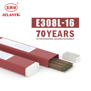 Électrode recouverte en acier inoxydable <span class=keywords><strong>à</strong></span> faible teneur en carbone Atlantic 2,5 mm AWS E308L-16 <span class=keywords><strong>pour</strong></span> <span class=keywords><strong>soudage</strong></span> <span class=keywords><strong>à</strong></span> <span class=keywords><strong>l</strong></span>'<span class=keywords><strong>arc</strong></span>, certifiée ISO9001, faible éclaboussure - Product Image 5