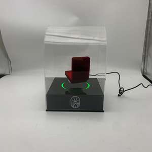 カスタマイズロゴ広告磁気浮上玩具カーウォッチリングディスプレイスタンド<span class=keywords><strong>LED</strong></span>ライト付き - Product Image 2