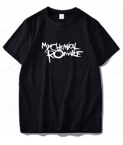 Camiseta de My Chemical Romance para mujer, camisetas a la moda, camiseta de Hip Hop para hombre, camiseta informal de verano, camiseta Vintage de Anime Unisex - Product Image 6
