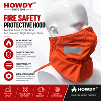 Masque de protection pour pompiers KN958, anti-poussière, pour les opérations de sauvetage, sécurité au travail, jaune orange, masque de pompier, capuche de protection contre les incendies forestiers