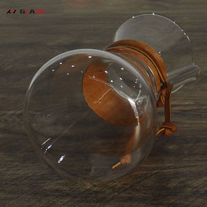 <span class=keywords><strong>Cafetière</strong></span> expresso portable en verre borosilicate soufflé à la main sublimation - Product Image 4