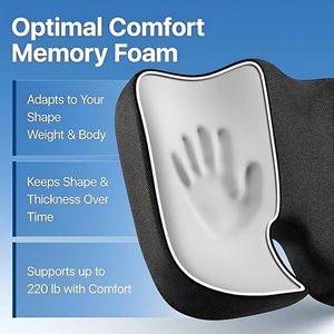 Coussin de siège en mousse à mémoire de forme populaire, coussins en forme de U, prix d'usine, coussins orthopédiques pour le coccyx - Product Image 5