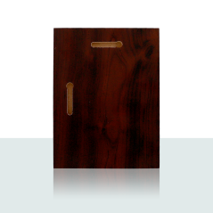 Table en Bois Verticale en Noyer - Product Image 2