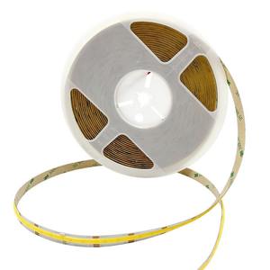 แถบไฟ LED ปรับแสงได้สามสี 24V แถบไฟซิลิโคนอัจฉริยะ ช่องอลูมิเนียมแบบเส้นตรง แถบไฟ COB สร้างบรรยากาศ - Product Image 2