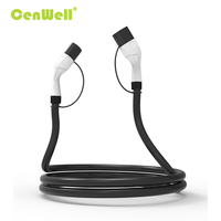 Nouveau câble de charge pour véhicule électrique 16A 32A CCS1 CCS2 Type2 vers GBT pour Tesla (réadaptation/mise à niveau)