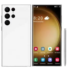 Fabrika fiyat ucuz yeni Android akıllı telefon S23 Ultra 7.3 inç 16GB + 1TB tam ağ 5g WiFi 100MP HD kamera akıllı cep telefonu