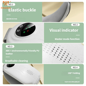 PAKISS Foldable Smart Eye Massager with Heat Compress & Vibration,Bluetooth Eye Massager for Dry Eye Relief - Product Image 4