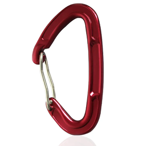 <span class=keywords><strong>Mousqueton</strong></span> en aluminium <span class=keywords><strong>ultra</strong></span> léger CLIWIZ avec loquet à ressort 12kN pour hamac SGM7806S - Product Image 5