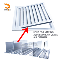 Perfil de Aluminio Hueco de 0 Grados Serie 6000, Listo para Envío, MOQ de 500 kg