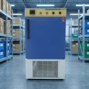 Incubadora Digital BOD para Laboratorio, Resolución de Temperatura de 0.1°C, 2-3 Estantes Ajustables, Control de Humedad, Acero Inoxidable - Product Image 3