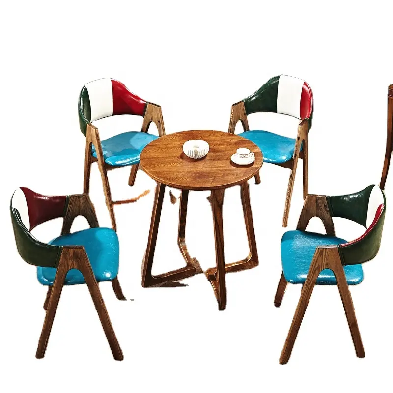 제조 업체 사용자 정의 만든 패스트 푸드 레스토랑 금속 디자인 커피 컵 의자
