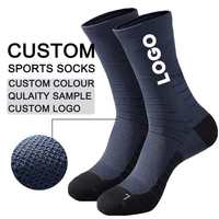 Chaussettes de sport en tricot hautement élastiques de qualité supérieure pour jeunes, Coolmax ODM, pour la course à pied