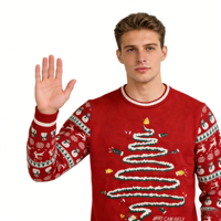 Pull de club 2026 Nouvelle collection – Pull décontracté unisexe à col rond, idéal pour toutes les occasions