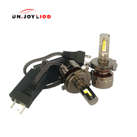 Ampoule de phare LED H4 pour voiture, 70W, 6500K, haute luminosité, remplacement de phare de voiture