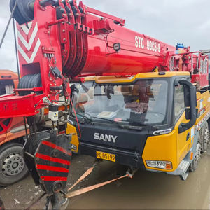 Grue mobile d'occasion SANY STC800T6 STC800T5 STC500C5-8 STC550E 50T avec moteur Caterpillar et hydraulique Rexroth - Product Image 1