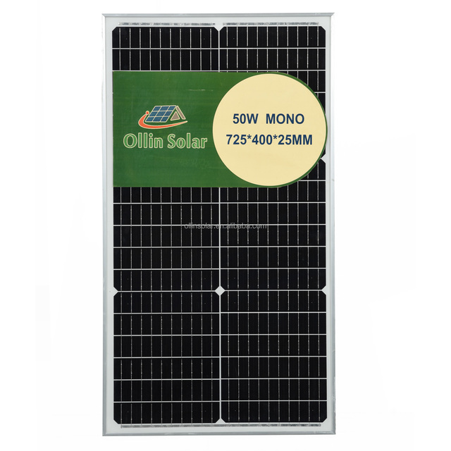 Mono Solar Panel 10W 20w 30W 40W 50W 80W Mono Poly Photovoltaic Panel Off Grid Solar Power System 5kwh 10kwh  Lithium Battery