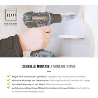 Étagère murale en bois personnalisée à 5 niveaux pour Tonie Box, design moderne