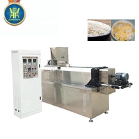 Machines de fabrication de riz artificiel instantané et usine de riz fortifié de Chine, machine de traitement de la farine de riz