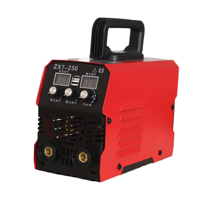 Portable Fully Automatic Inverter IGBT Stick Welding Machine 110V/220V for Small Households Use Steel & Cast Iron
