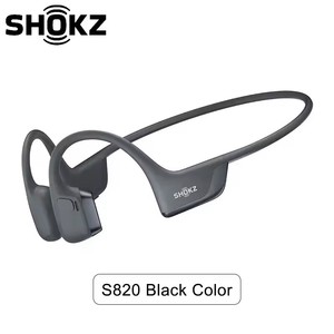 Écouteurs SHOKZ OpenRun Pro 2 S820 BT, étanches IPX5, à conduction osseuse, pour la musique et le sport, Bluetooth 5.3, réduction active du bruit, LED - Product Image 1
