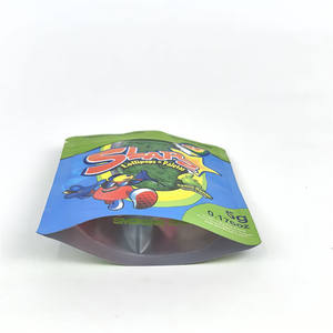 Sac en mylar holographique personnalisé 1g sac à fermeture éclair en aluminium gommes pochette en mylar sacs à biscuits en mylar - Product Image 3