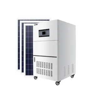 Solar power generation system 5000W220V household photovoltaic power generation board off-grid lithium electric system all-in-on