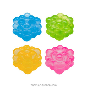 Sensory Stress Relief Fidget Easter Gifts Anxiety Relief Ice Cube Fuzz Ball Needoh <b>Squishy</b> Toy Party Favor - Product Image 3