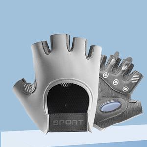 Fitness Workout <b>Silicone</b> <b>Gloves</b> Anti Slip Gel Padded Breathable Mesh Adjustable Unisex Gym Training Exercise <b>Gloves</b> - Product Image 6