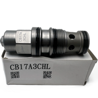 Válvula de Contrabalanceo Asistida por Piloto CB17A3CHL, Válvula Hidráulica de 17A-3 Cavidades, 240L/min, para Cilindro Hidráulico y Motor