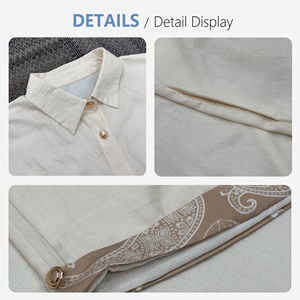<span class=keywords><strong>Abito</strong></span> chemise midi da donna in viscosa, vestito elegante con stampa paisley e bottoni, <span class=keywords><strong>abito</strong></span> <span class=keywords><strong>lungo</strong></span>. - Product Image 3