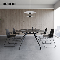 Chaises en plastique de bureau empilables en ligne, haute qualité, fabricant moderne de la chine