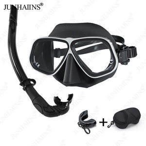 Apollo Style Diving Mask Two Windows Tempered Glass Anti Fog Silicone Skirt For Adults - Product Image 4