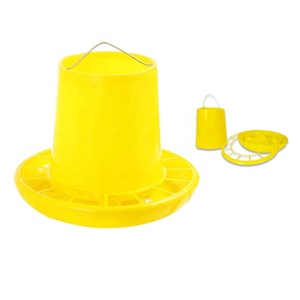 YYX LM76 Ucuz Fiyatlı Plastik Sarı Kümes Hayvanları Tavuk Yemlikleri Kova Tipi Broiler Tavuk Yemlikleri - Product Image 3