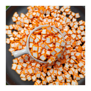 500g sourire pain grillé polymère argile chaude arrose pour Nail Art décoration artisanat tranches Slime accessoires bricolage faisant téléphone décor - Product Image 1